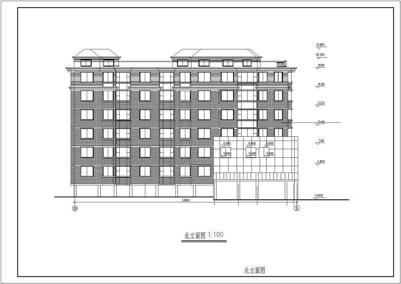 江南某<a href=https://www.yitu.cn/su/7580.html target=_blank class=infotextkey>多层住宅</a>全套建筑<a href=https://www.yitu.cn/su/7590.html target=_blank class=infotextkey>设计</a>图