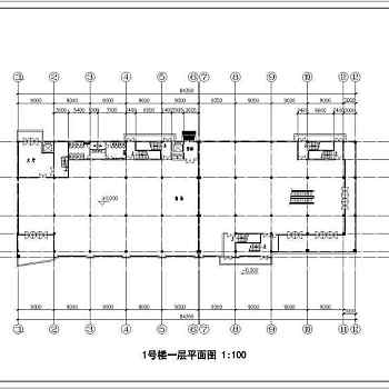 某综合楼全套建筑方案图带效果图