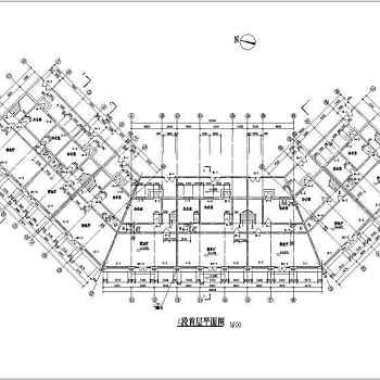 某仿古建筑一条街全套建施图