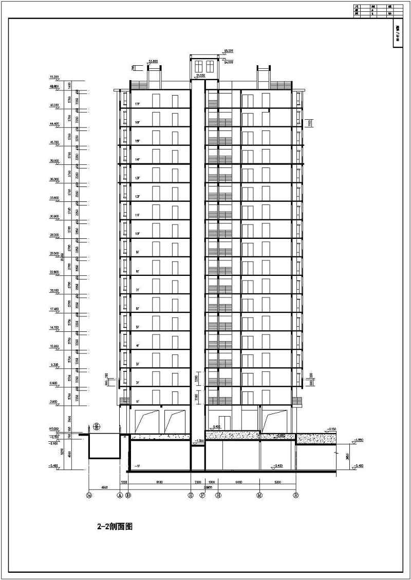 某<a href=https://www.yitu.cn/su/7987.html target=_blank class=infotextkey>小区</a><a href=https://www.yitu.cn/su/7580.html target=_blank class=infotextkey>多层住宅</a><a href=https://www.yitu.cn/su/8159.html target=_blank class=infotextkey>楼</a>全套建筑施工图