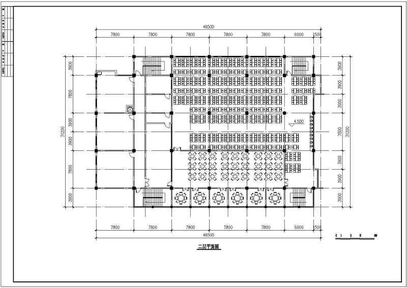 某高校食堂建筑<a href=https://www.yitu.cn/su/7590.html target=_blank class=infotextkey>设计</a>施工图