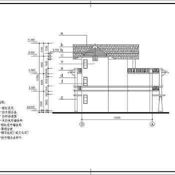 某地区一套典型的别墅建筑图（共22张）