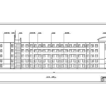 某科技园二期工程教学楼建筑设计图（全套）