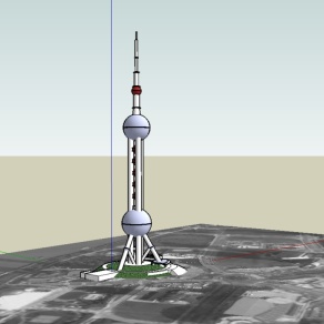 东方电视塔共享图片3D模型
