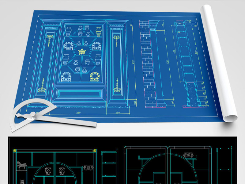 原创新<a href=https://m.yitu.cn/su/zhongshibogujia.html target=_blank class=infotextkey>中式<a href=https://www.yitu.cn/sketchup/bogujia/index.html target=_blank class=infotextkey>博古架</a></a>博古柜CAD图库-版权<a href=https://www.yitu.cn/su/7381.html target=_blank class=infotextkey>可商用</a>