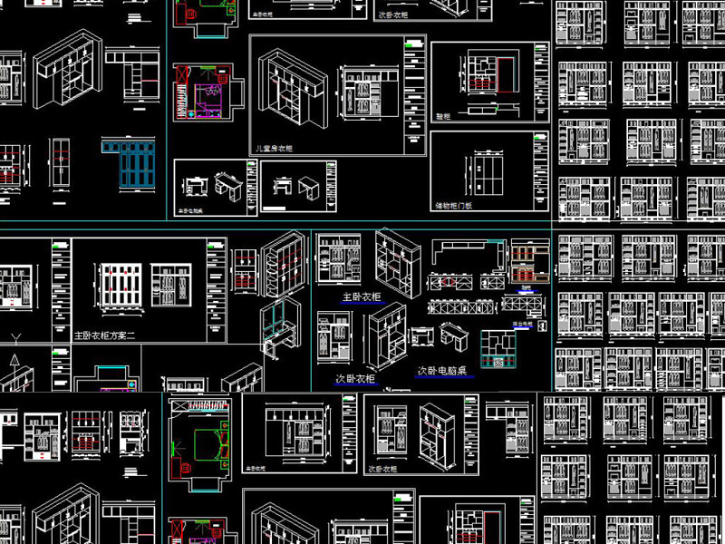 原创CAD<a href=https://www.yitu.cn/sketchup/yigui/index.html target=_blank class=infotextkey>衣柜</a><a href=https://www.yitu.cn/su/7937.html target=_blank class=infotextkey>图纸</a>-版权<a href=https://www.yitu.cn/su/7381.html target=_blank class=infotextkey>可商用</a>