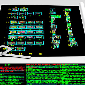 原创住宅小区全套弱电CAD施工图-版权可商用