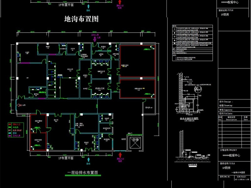 原创大型连锁<a href=https://www.yitu.cn/sketchup/kuaicandian/index.html target=_blank class=infotextkey>快餐店</a>配餐中心CAD全套施工图-版权<a href=https://www.yitu.cn/su/7381.html target=_blank class=infotextkey>可商用</a>