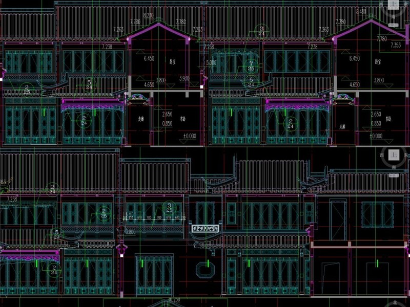 原创中式园林古建风格别墅民宿建筑徽派古建-版权<a href=https://www.yitu.cn/su/7381.html target=_blank class=infotextkey>可商用</a>