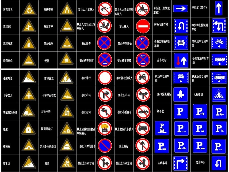 原创<a href=https://www.yitu.cn/su/7436.html target=_blank class=infotextkey>交通</a>警令道路指示标志CAD图库-版权<a href=https://www.yitu.cn/su/7381.html target=_blank class=infotextkey>可商用</a>