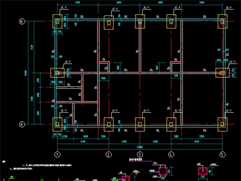 原创某<a href=https://www.yitu.cn/sketchup/canting/index.html target=_blank class=infotextkey><a href=https://www.yitu.cn/su/7825.html target=_blank class=infotextkey>餐厅</a></a><a href=https://www.yitu.cn/su/8096.html target=_blank class=infotextkey>钢结构</a>CAD施工图-版权<a href=https://www.yitu.cn/su/7381.html target=_blank class=infotextkey>可商用</a>