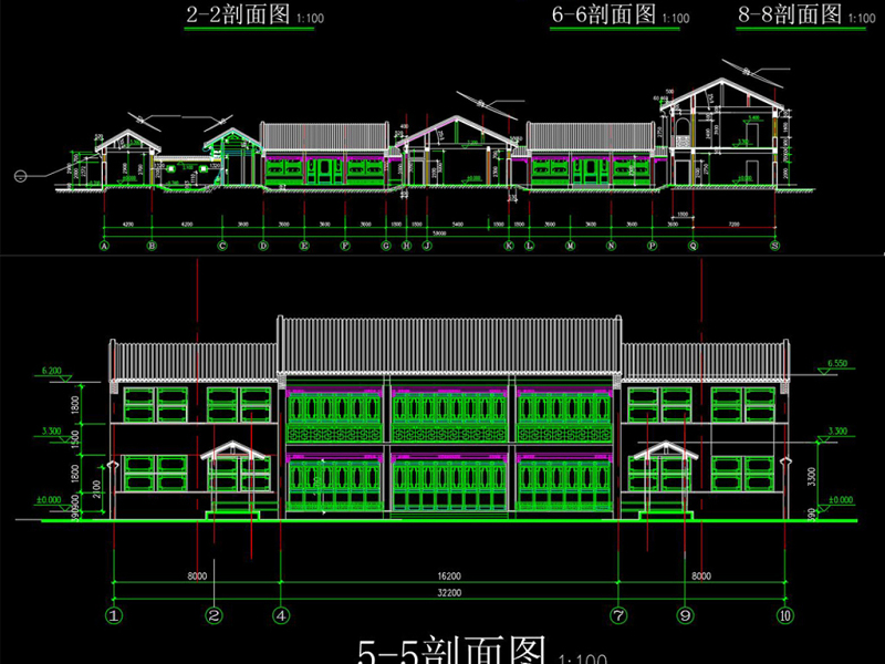 原创全套<a href=https://www.yitu.cn/su/6907.html target=_blank class=infotextkey>四<a href=https://www.yitu.cn/su/7051.html target=_blank class=infotextkey>合院</a></a>建筑CAD施工图效果图-版权<a href=https://www.yitu.cn/su/7381.html target=_blank class=infotextkey>可商用</a>