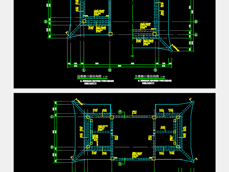 原创圆通寺<a href=https://www.yitu.cn/su/8101.html target=_blank class=infotextkey>山</a>门殿建筑结构CAD<a href=https://www.yitu.cn/su/7937.html target=_blank class=infotextkey>图纸</a>-版权<a href=https://www.yitu.cn/su/7381.html target=_blank class=infotextkey>可商用</a>