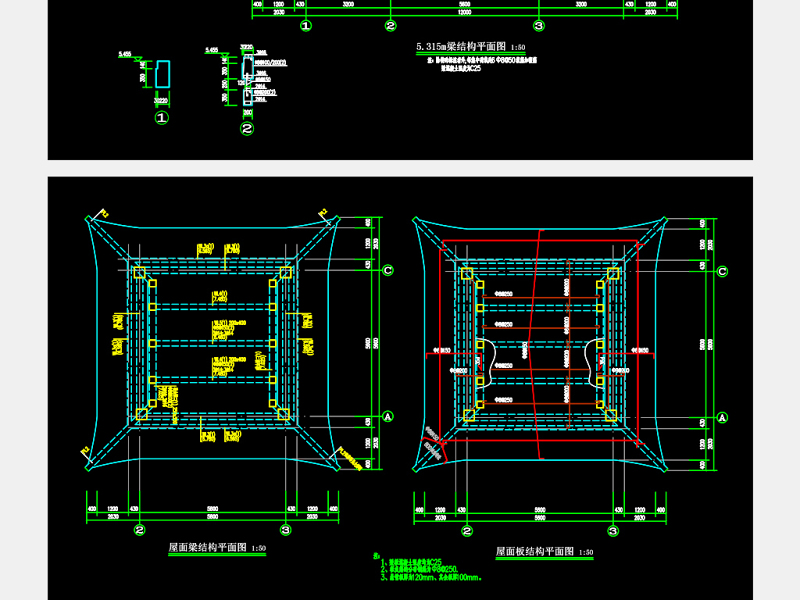 原创圆通寺<a href=https://www.yitu.cn/su/8101.html target=_blank class=infotextkey>山</a>门殿建筑结构CAD<a href=https://www.yitu.cn/su/7937.html target=_blank class=infotextkey>图纸</a>-版权<a href=https://www.yitu.cn/su/7381.html target=_blank class=infotextkey>可商用</a>