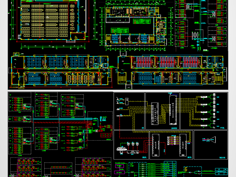 原创全套教学<a href=https://www.yitu.cn/su/8159.html target=_blank class=infotextkey>楼</a>CAD弱电系统施工图-版权<a href=https://www.yitu.cn/su/7381.html target=_blank class=infotextkey>可商用</a>