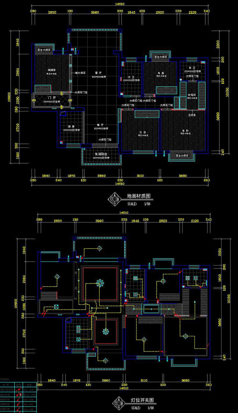 原创CAD欧式家装施工图立面图<a href=https://www.yitu.cn/su/5628.html target=_blank class=infotextkey>水</a>电开关图