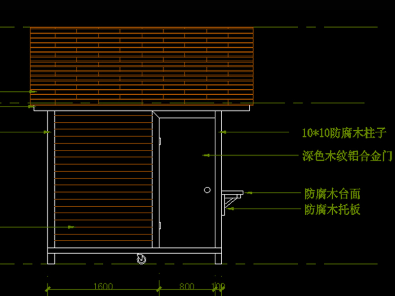 原创防腐木售货<a href=https://www.yitu.cn/su/7053.html target=_blank class=infotextkey>亭</a>小吃<a href=https://www.yitu.cn/su/7053.html target=_blank class=infotextkey>亭</a>cad详图