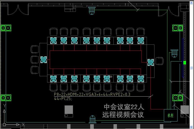 原创机房工程系统图常用弱电CAD-版权<a href=https://www.yitu.cn/su/7381.html target=_blank class=infotextkey>可商用</a>