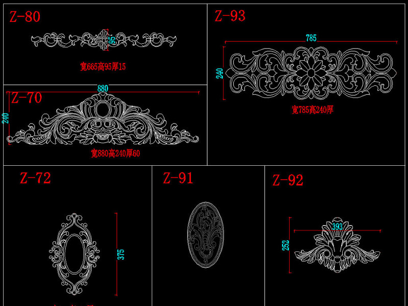 原创整木<a href=https://www.yitu.cn/su/7699.html target=_blank class=infotextkey>法式</a><a href=https://www.yitu.cn/sketchup/diaohua/index.html target=_blank class=infotextkey>雕<a href=https://www.yitu.cn/sketchup/huayi/index.html target=_blank class=infotextkey>花</a></a>角<a href=https://www.yitu.cn/sketchup/huayi/index.html target=_blank class=infotextkey>花</a>线条CAD图库-版权<a href=https://www.yitu.cn/su/7381.html target=_blank class=infotextkey>可商用</a>