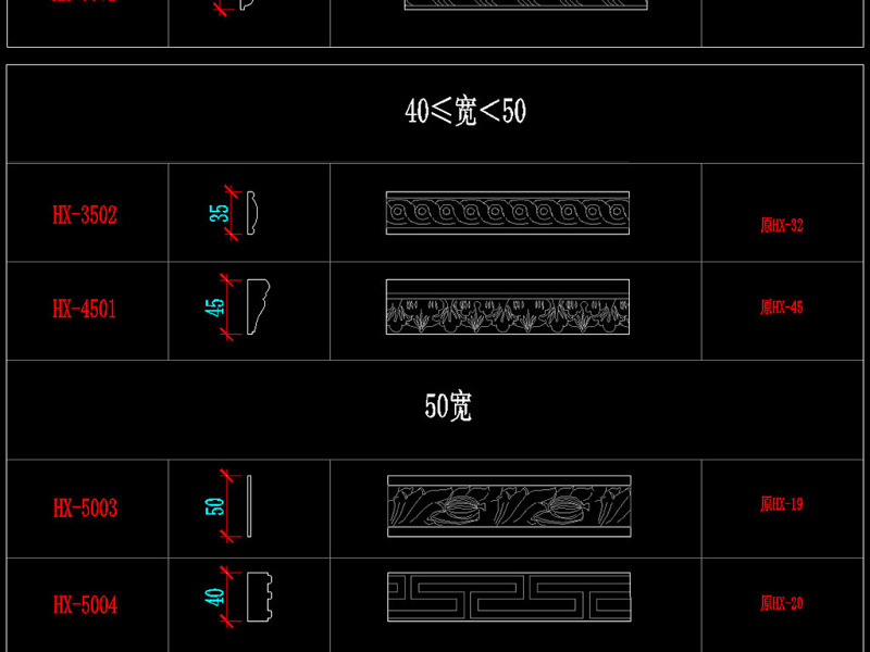 原创整木<a href=https://www.yitu.cn/su/7699.html target=_blank class=infotextkey>法式</a><a href=https://www.yitu.cn/sketchup/diaohua/index.html target=_blank class=infotextkey>雕<a href=https://www.yitu.cn/sketchup/huayi/index.html target=_blank class=infotextkey>花</a></a>角<a href=https://www.yitu.cn/sketchup/huayi/index.html target=_blank class=infotextkey>花</a>线条CAD图库-版权<a href=https://www.yitu.cn/su/7381.html target=_blank class=infotextkey>可商用</a>