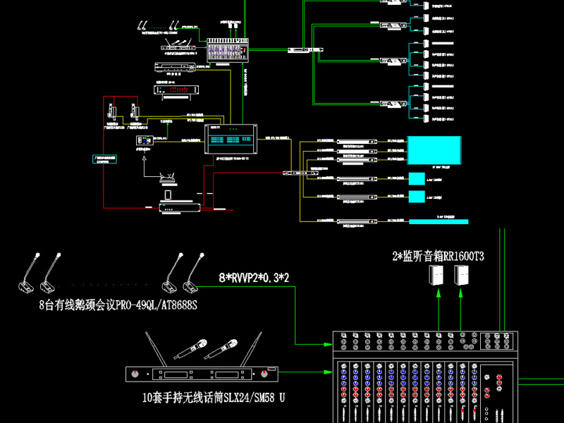 原创<a href=https://www.yitu.cn/sketchup/xuexiao/index.html target=_blank class=infotextkey>学校</a>报告厅<a href=https://www.yitu.cn/sketchup/yingyinshi/index.html target=_blank class=infotextkey><a href=https://www.yitu.cn/su/7206.html target=_blank class=infotextkey>影音室</a></a><a href=https://www.yitu.cn/sketchup/huiyishi/index.html target=_blank class=infotextkey>会议室</a>系统弱电CAD-版权<a href=https://www.yitu.cn/su/7381.html target=_blank class=infotextkey>可商用</a>