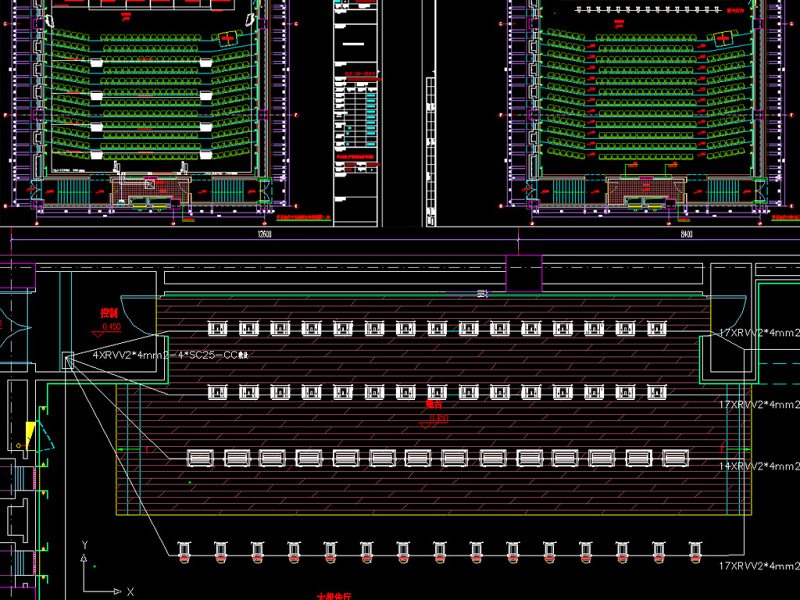 原创<a href=https://www.yitu.cn/sketchup/xuexiao/index.html target=_blank class=infotextkey>学校</a>报告厅<a href=https://www.yitu.cn/sketchup/yingyinshi/index.html target=_blank class=infotextkey><a href=https://www.yitu.cn/su/7206.html target=_blank class=infotextkey>影音室</a></a><a href=https://www.yitu.cn/sketchup/huiyishi/index.html target=_blank class=infotextkey>会议室</a>系统弱电CAD-版权<a href=https://www.yitu.cn/su/7381.html target=_blank class=infotextkey>可商用</a>