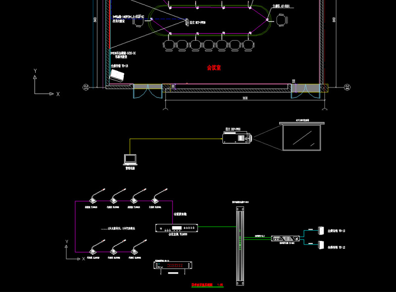 原创<a href=https://www.yitu.cn/sketchup/xuexiao/index.html target=_blank class=infotextkey>学校</a>报告厅<a href=https://www.yitu.cn/sketchup/yingyinshi/index.html target=_blank class=infotextkey><a href=https://www.yitu.cn/su/7206.html target=_blank class=infotextkey>影音室</a></a><a href=https://www.yitu.cn/sketchup/huiyishi/index.html target=_blank class=infotextkey>会议室</a>系统弱电CAD-版权<a href=https://www.yitu.cn/su/7381.html target=_blank class=infotextkey>可商用</a>