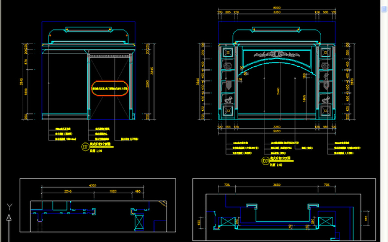 原创高端欧式<a href=https://www.yitu.cn/su/7551.html target=_blank class=infotextkey>整体</a>家装护墙案例cad-版权<a href=https://www.yitu.cn/su/7381.html target=_blank class=infotextkey>可商用</a>