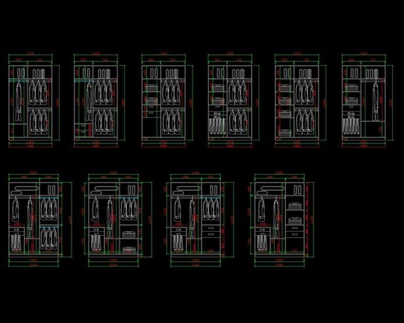 原创<a href=https://www.yitu.cn/sketchup/yigui/index.html target=_blank class=infotextkey>衣柜</a><a href=https://www.yitu.cn/su/7590.html target=_blank class=infotextkey>设计</a>CAD图库