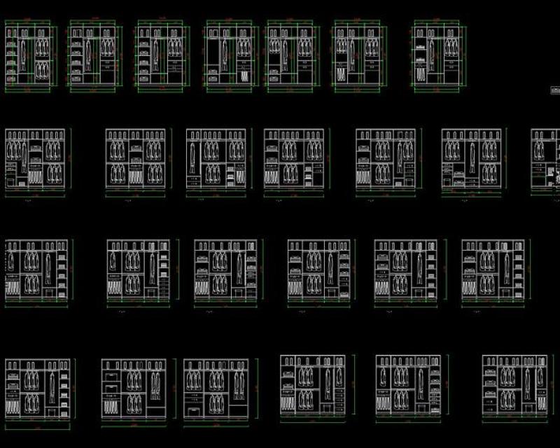 原创<a href=https://www.yitu.cn/sketchup/yigui/index.html target=_blank class=infotextkey>衣柜</a><a href=https://www.yitu.cn/su/7590.html target=_blank class=infotextkey>设计</a>CAD图库