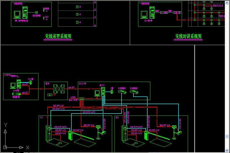 原创弱电系统图-版权<a href=https://www.yitu.cn/su/7381.html target=_blank class=infotextkey>可商用</a>