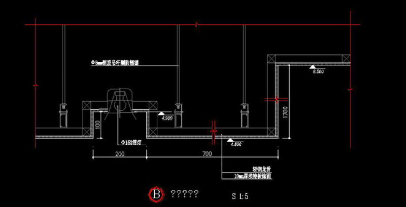 原创CAD玻镁板<a href=https://www.yitu.cn/su/6979.html target=_blank class=infotextkey>石</a>膏板<a href=https://www.yitu.cn/su/7458.html target=_blank class=infotextkey>吊顶</a>节点大样图剖面图