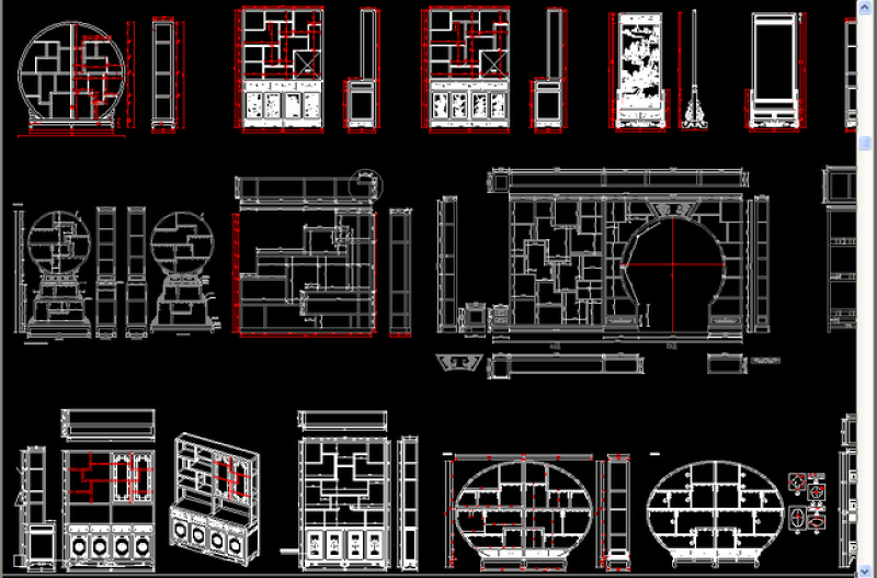 原创实木<a href=https://www.yitu.cn/sketchup/bogujia/index.html target=_blank class=infotextkey>博古架</a>CAD<a href=https://www.yitu.cn/su/7937.html target=_blank class=infotextkey>图纸</a>-版权<a href=https://www.yitu.cn/su/7381.html target=_blank class=infotextkey>可商用</a>