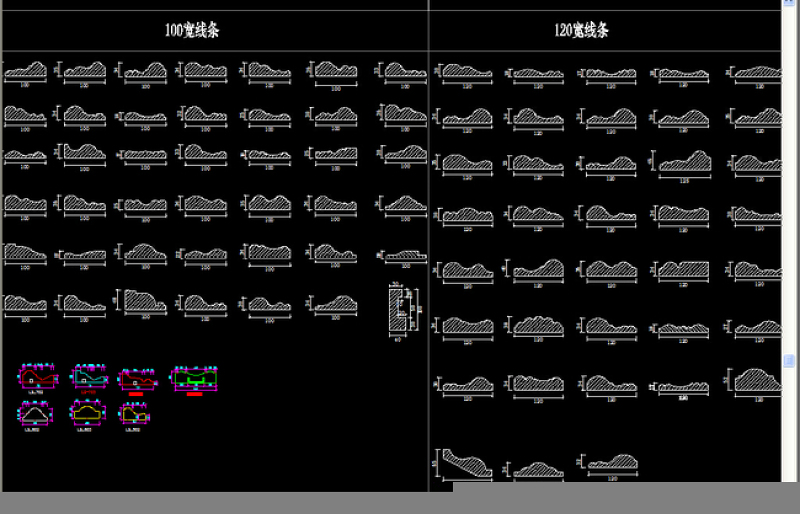 原创大理<a href=https://www.yitu.cn/su/6979.html target=_blank class=infotextkey>石</a>线条CAD图集-版权<a href=https://www.yitu.cn/su/7381.html target=_blank class=infotextkey>可商用</a>