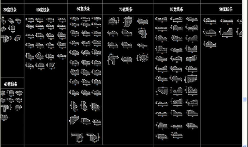 原创大理<a href=https://www.yitu.cn/su/6979.html target=_blank class=infotextkey>石</a>线条CAD图集-版权<a href=https://www.yitu.cn/su/7381.html target=_blank class=infotextkey>可商用</a>