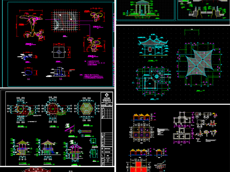 原创六角<a href=https://www.yitu.cn/su/7053.html target=_blank class=infotextkey>亭</a>凉<a href=https://www.yitu.cn/su/7053.html target=_blank class=infotextkey>亭</a><a href=https://www.yitu.cn/su/7053.html target=_blank class=infotextkey>亭</a>子园林CAD施工图-版权<a href=https://www.yitu.cn/su/7381.html target=_blank class=infotextkey>可商用</a>