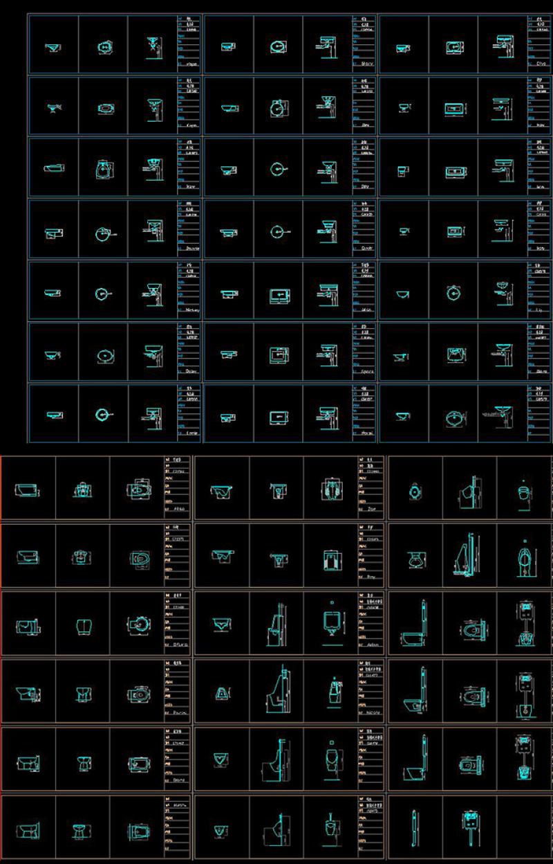 原创室内<a href=https://www.yitu.cn/su/7590.html target=_blank class=infotextkey>设计</a>常用<a href=https://www.yitu.cn/sketchup/weiyu/index.html target=_blank class=infotextkey><a href=https://www.yitu.cn/su/7646.html target=_blank class=infotextkey>卫浴</a></a>构件CAD图库