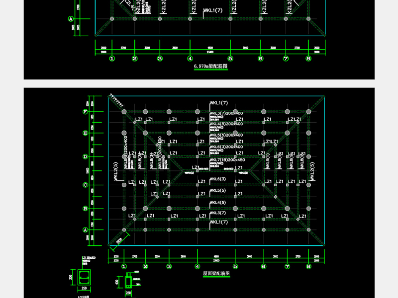 原创汉式大雄宝殿建筑结构CAD<a href=https://www.yitu.cn/su/7937.html target=_blank class=infotextkey>图纸</a>-版权<a href=https://www.yitu.cn/su/7381.html target=_blank class=infotextkey>可商用</a>