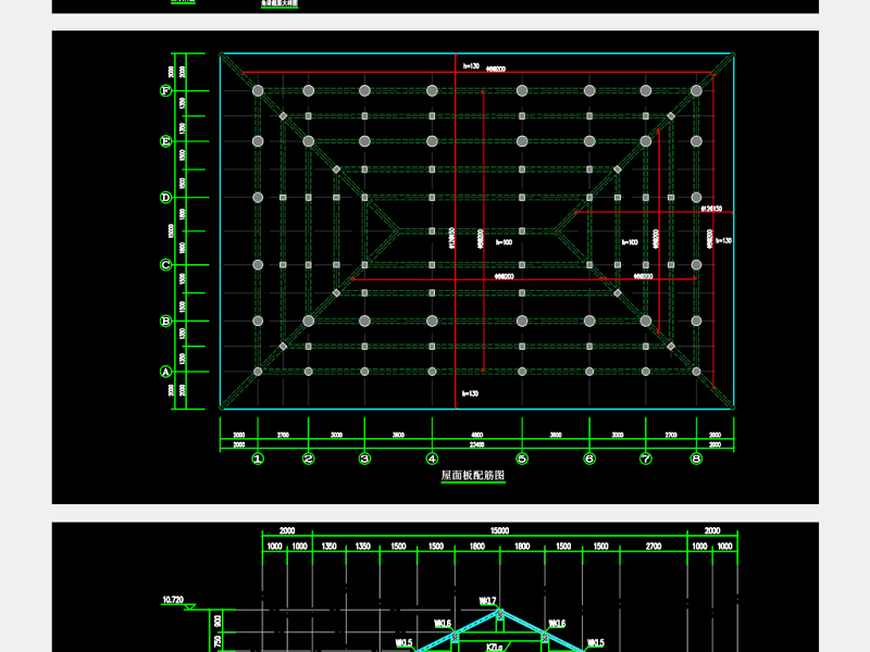 原创汉式大雄宝殿建筑结构CAD<a href=https://www.yitu.cn/su/7937.html target=_blank class=infotextkey>图纸</a>-版权<a href=https://www.yitu.cn/su/7381.html target=_blank class=infotextkey>可商用</a>