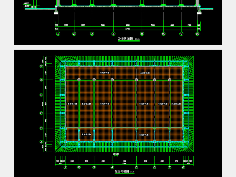 原创汉式大雄宝殿建筑结构CAD<a href=https://www.yitu.cn/su/7937.html target=_blank class=infotextkey>图纸</a>-版权<a href=https://www.yitu.cn/su/7381.html target=_blank class=infotextkey>可商用</a>