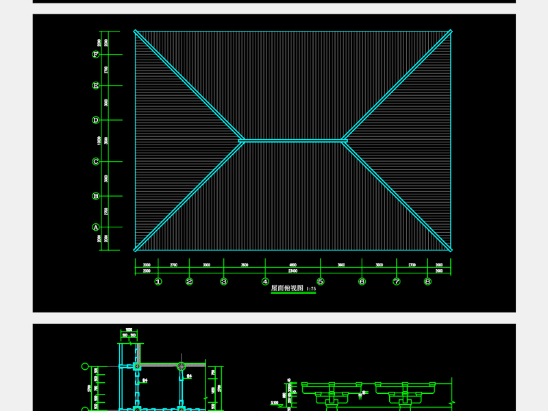 原创汉式大雄宝殿建筑结构CAD<a href=https://www.yitu.cn/su/7937.html target=_blank class=infotextkey>图纸</a>-版权<a href=https://www.yitu.cn/su/7381.html target=_blank class=infotextkey>可商用</a>