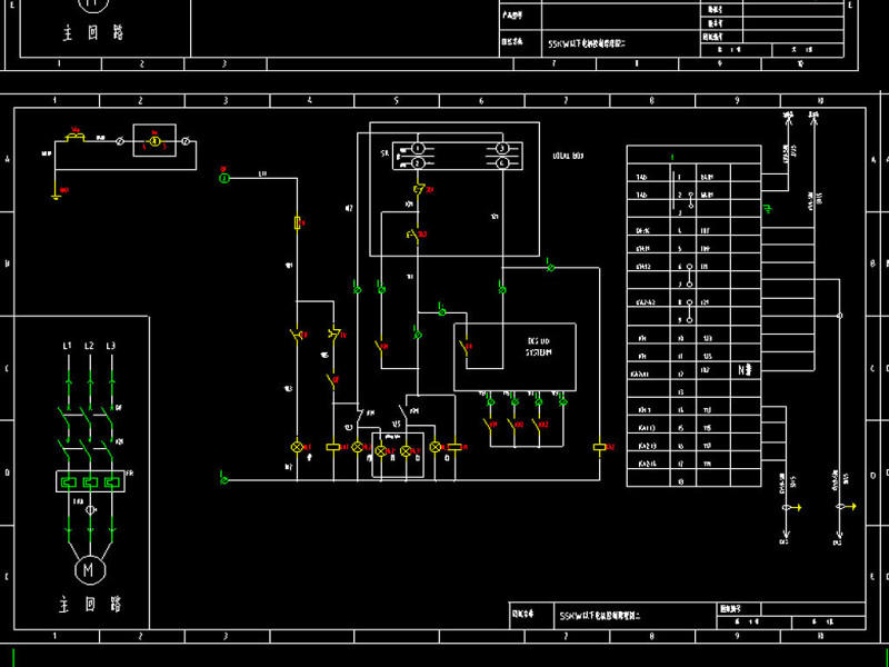 原创各种电机控制原理CAD<a href=https://www.yitu.cn/su/7392.html target=_blank class=infotextkey>平面</a>图