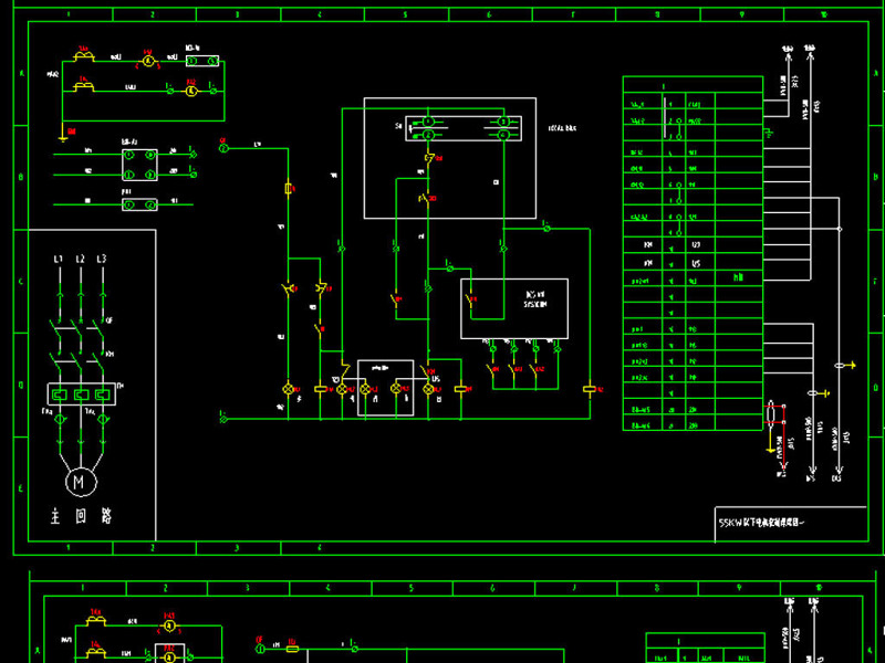 原创各种电机控制原理CAD<a href=https://www.yitu.cn/su/7392.html target=_blank class=infotextkey>平面</a>图