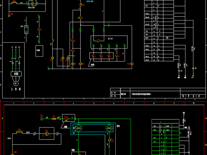 原创各种电机控制原理CAD<a href=https://www.yitu.cn/su/7392.html target=_blank class=infotextkey>平面</a>图