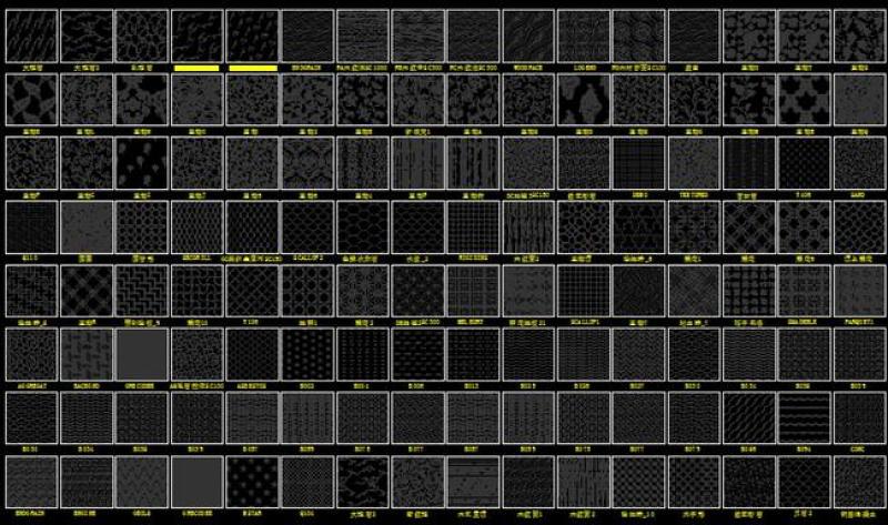 原创cad图案填充自定义填充图库-版权<a href=https://www.yitu.cn/su/7381.html target=_blank class=infotextkey>可商用</a>