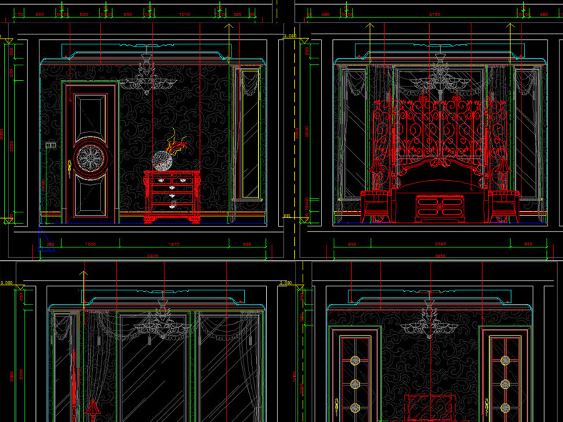 原创奢华<a href=https://www.yitu.cn/su/7699.html target=_blank class=infotextkey>法式</a>别墅cad<a href=https://www.yitu.cn/su/7937.html target=_blank class=infotextkey>图纸</a>