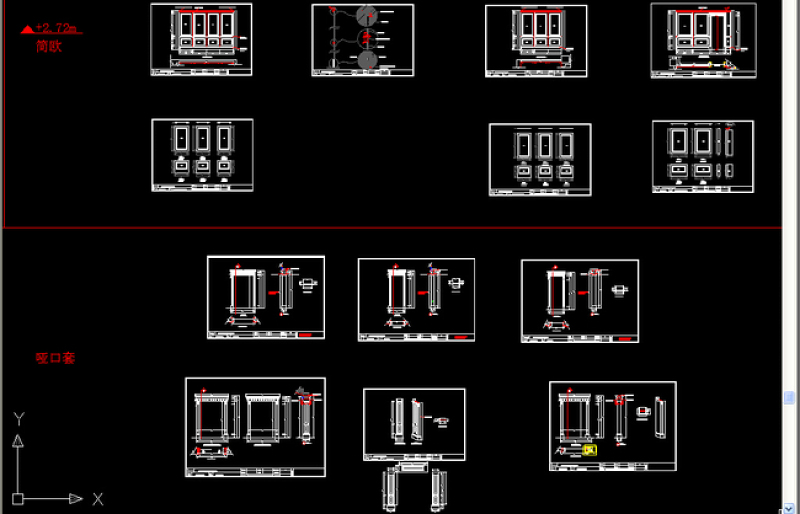 原创标准护墙板画法施工图CAD文件-版权<a href=https://www.yitu.cn/su/7381.html target=_blank class=infotextkey>可商用</a>