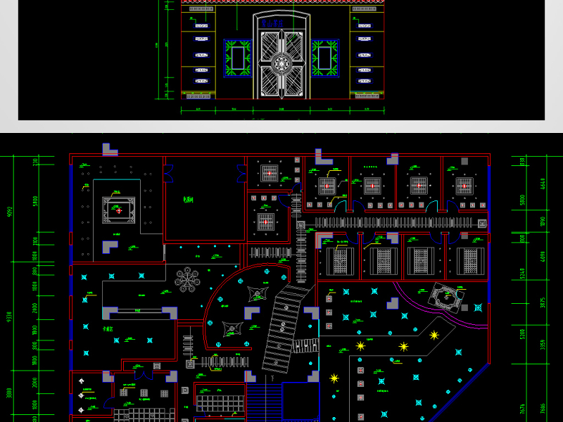 原创<a href=https://www.yitu.cn/sketchup/chalou/index.html target=_blank class=infotextkey>茶<a href=https://www.yitu.cn/su/8159.html target=_blank class=infotextkey>楼</a></a>CAD装修施工图-版权<a href=https://www.yitu.cn/su/7381.html target=_blank class=infotextkey>可商用</a>