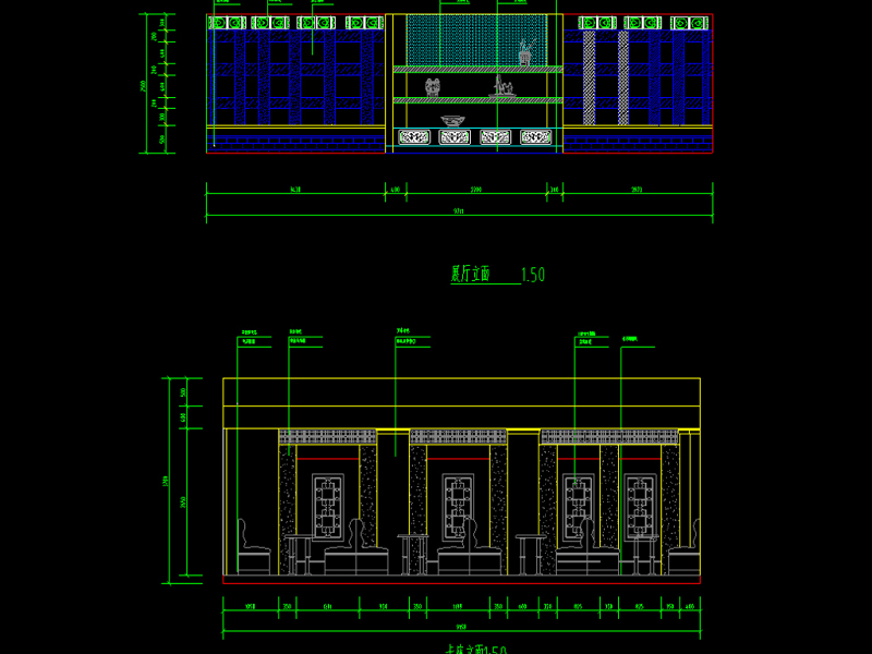 原创<a href=https://www.yitu.cn/sketchup/chalou/index.html target=_blank class=infotextkey>茶<a href=https://www.yitu.cn/su/8159.html target=_blank class=infotextkey>楼</a></a>CAD装修施工图-版权<a href=https://www.yitu.cn/su/7381.html target=_blank class=infotextkey>可商用</a>