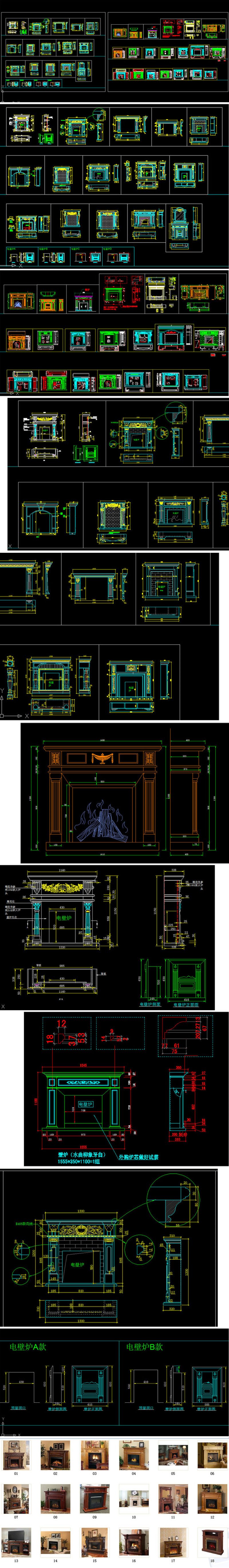 原创整木固装欧式<a href=https://www.yitu.cn/sketchup/bilu/index.html target=_blank class=infotextkey>壁炉</a>深化<a href=https://www.yitu.cn/su/7590.html target=_blank class=infotextkey>设计</a>CAD-版权<a href=https://www.yitu.cn/su/7381.html target=_blank class=infotextkey>可商用</a>